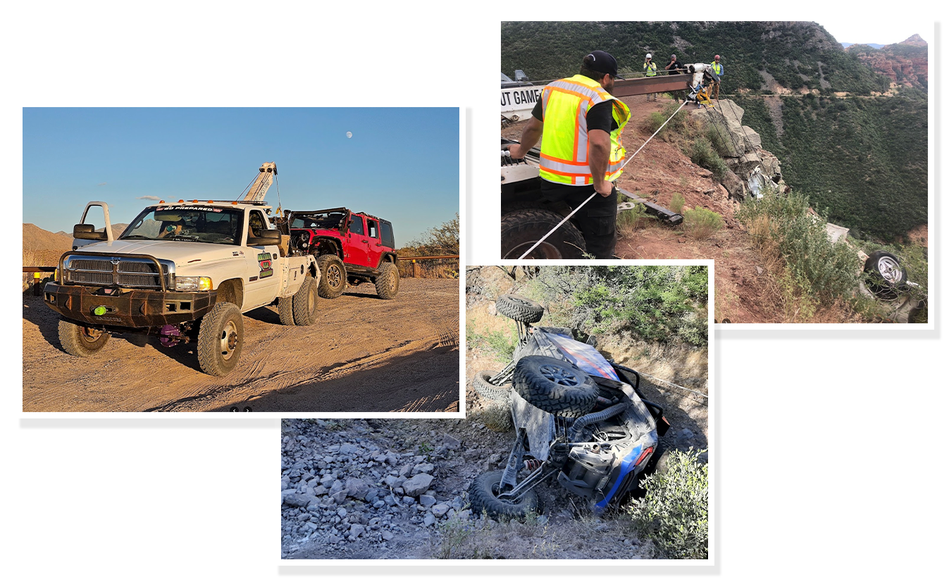 Photos of Wild West Off-Road Recovery in Action